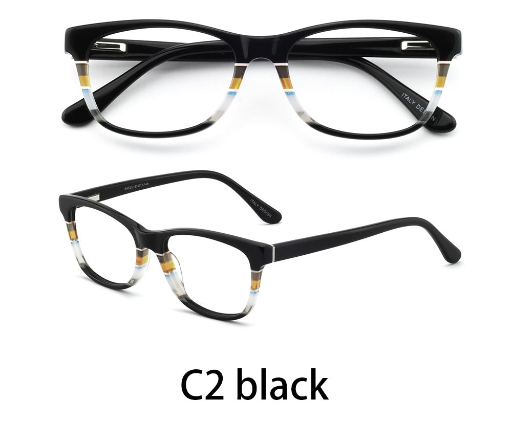 BUNOVIATA italy mazzuchelli acetate optical frames women high quality eyewear