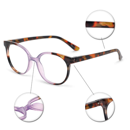 BUNOVIATA Stylish Reading Glasses Fashion Women's Readers1.0 1.25 1.5 1.75 2.0 2.25 2.5 2.75 3.0 3.5 4.0 5.0 6.0