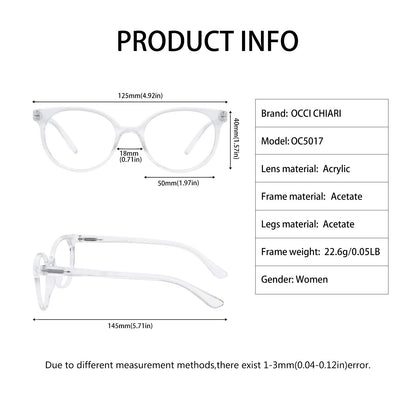 BUNOVIATA Stylish Reading Glasses Fashion Women's Readers1.0 1.25 1.5 1.75 2.0 2.25 2.5 2.75 3.0 3.5 4.0 5.0 6.0