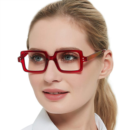 BUNOVIATA Reading Glasses for Women Trendy Reader 1.0 1.25 1.5 1.75 2.0 2.25 2.5 2.75 3.0 3.5 4.0 5.0 6.0