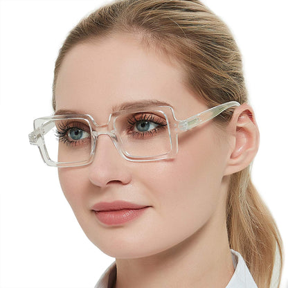 BUNOVIATA Reading Glasses for Women Trendy Reader 1.0 1.25 1.5 1.75 2.0 2.25 2.5 2.75 3.0 3.5 4.0 5.0 6.0