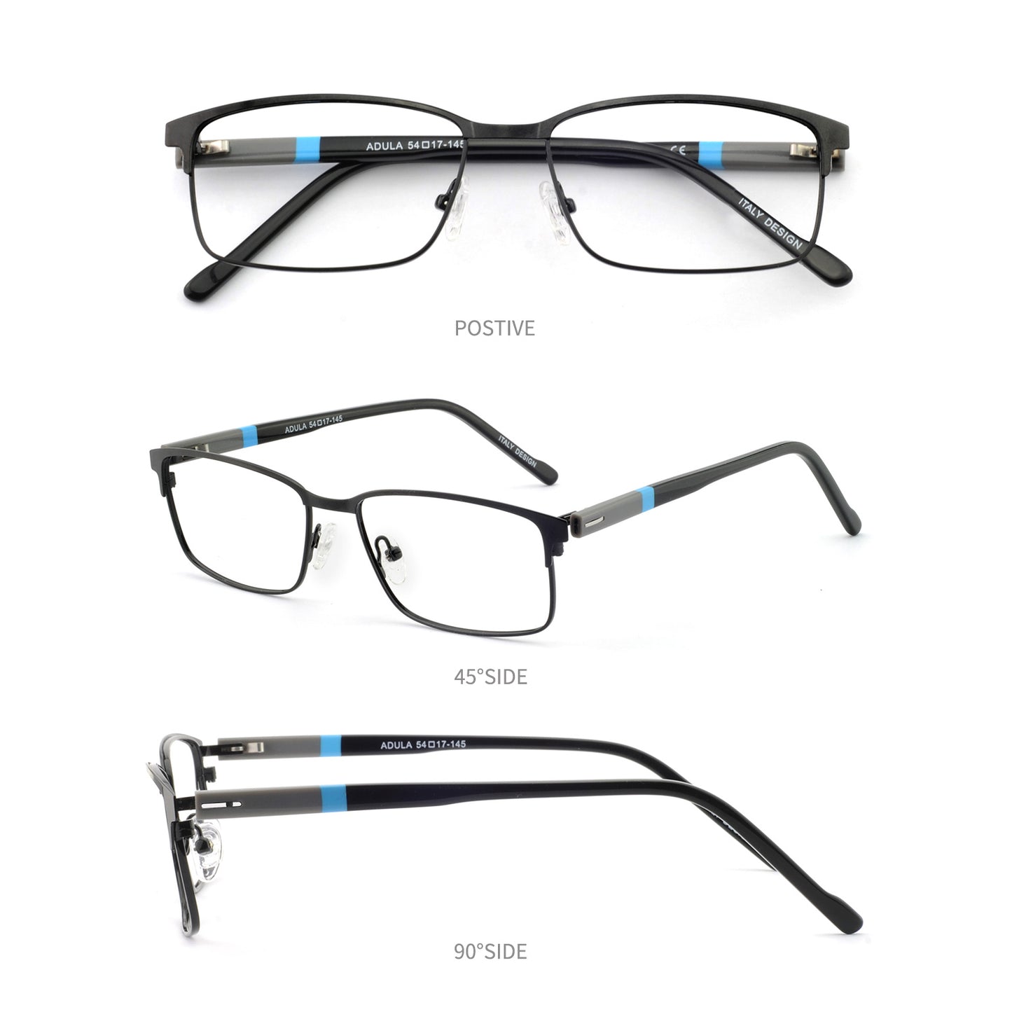 Bunoviata men metal optical frames high quality Deisgner design