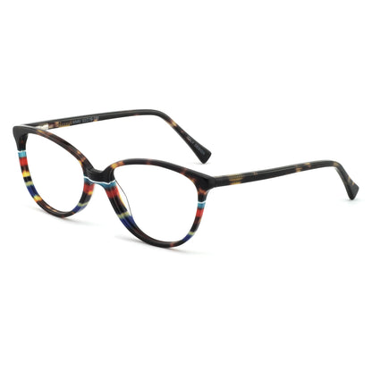 women optical frames acetate laminated designer eyewear