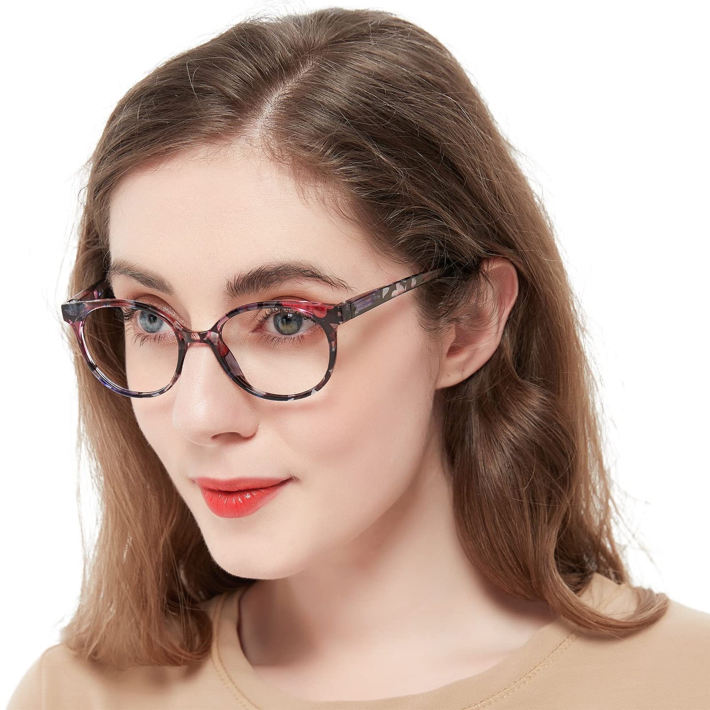 BUNOVIATA Stylish Reading Glasses Fashion Women's Readers1.0 1.25 1.5 1.75 2.0 2.25 2.5 2.75 3.0 3.5 4.0 5.0 6.0