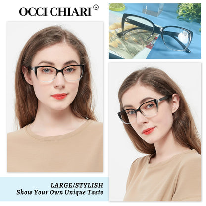 BUNOVIATA Reading Glasses For Women Oversized Fashioin Stylish Reader 1.0 1.5 2.0 2.5 3.0 3.5 4.0 5.0 6.0