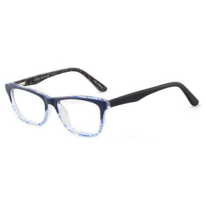 Bunoviata High Quality Acetate Glasses Men Retro Vintage Prescription Glasses