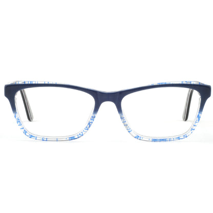 Bunoviata High Quality Acetate Glasses Men Retro Vintage Prescription Glasses