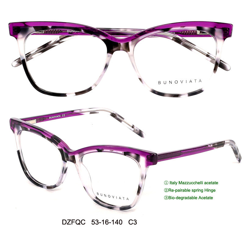 Italy Mazzuchelli Acetate laminated Women Optical frames