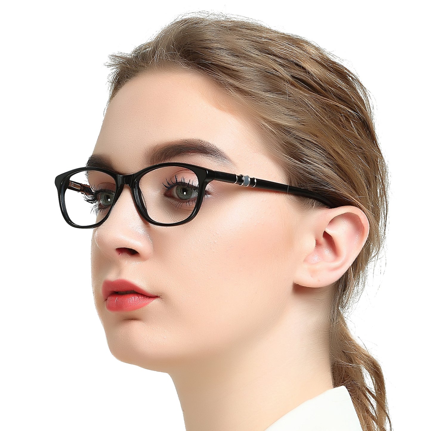 Women Fashion Glasses Frame Square Acetate Eyewear Luxury Brand Myopia Optics Frame