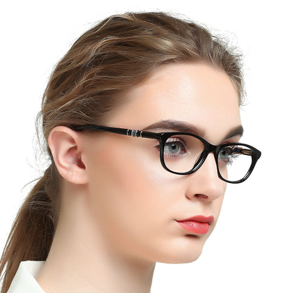 Women Fashion Glasses Frame Square Acetate Eyewear Luxury Brand Myopia Optics Frame