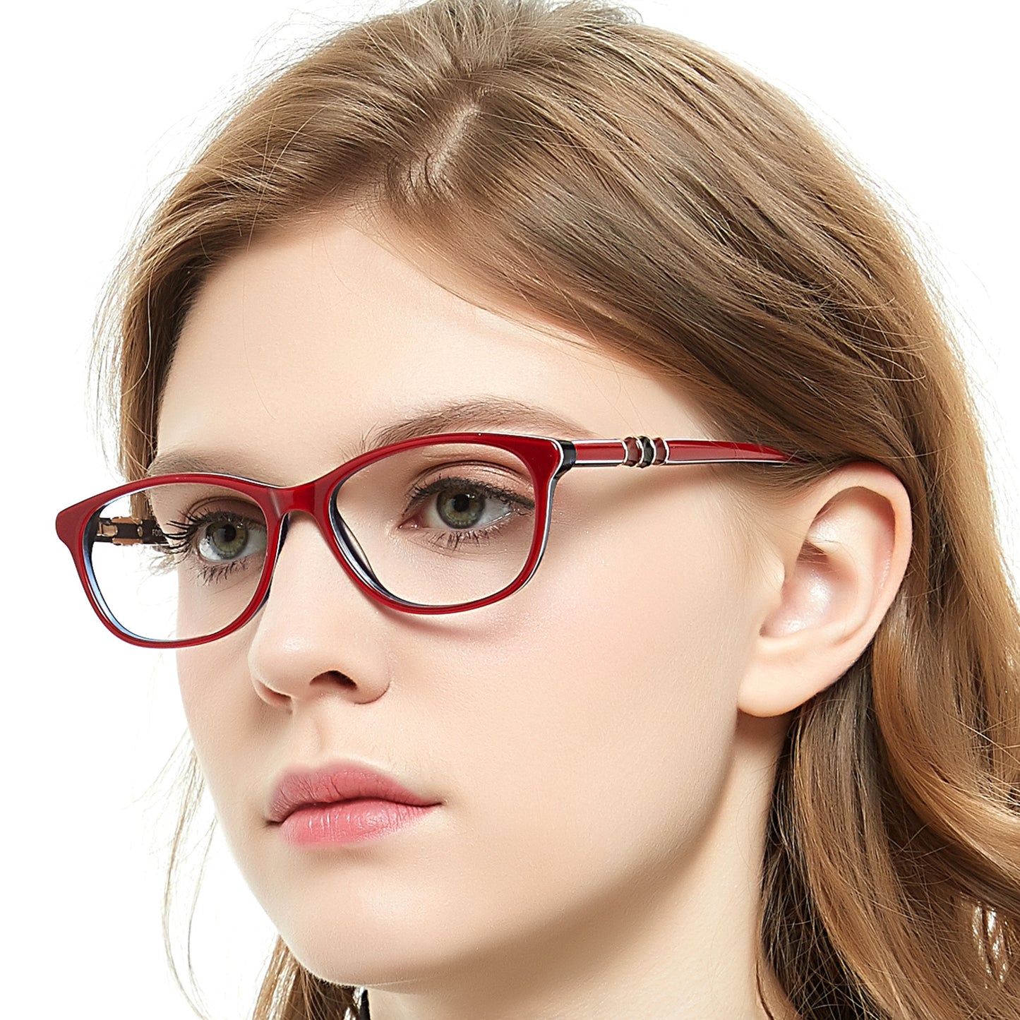 Women Fashion Glasses Frame Square Acetate Eyewear Luxury Brand Myopia Optics Frame