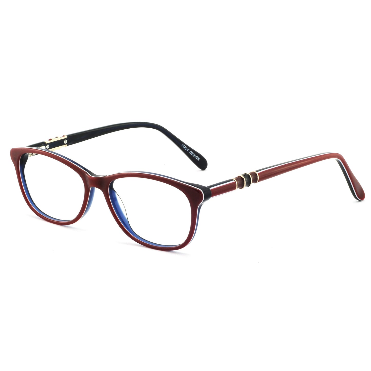 Women Fashion Glasses Frame Square Acetate Eyewear Luxury Brand Myopia Optics Frame