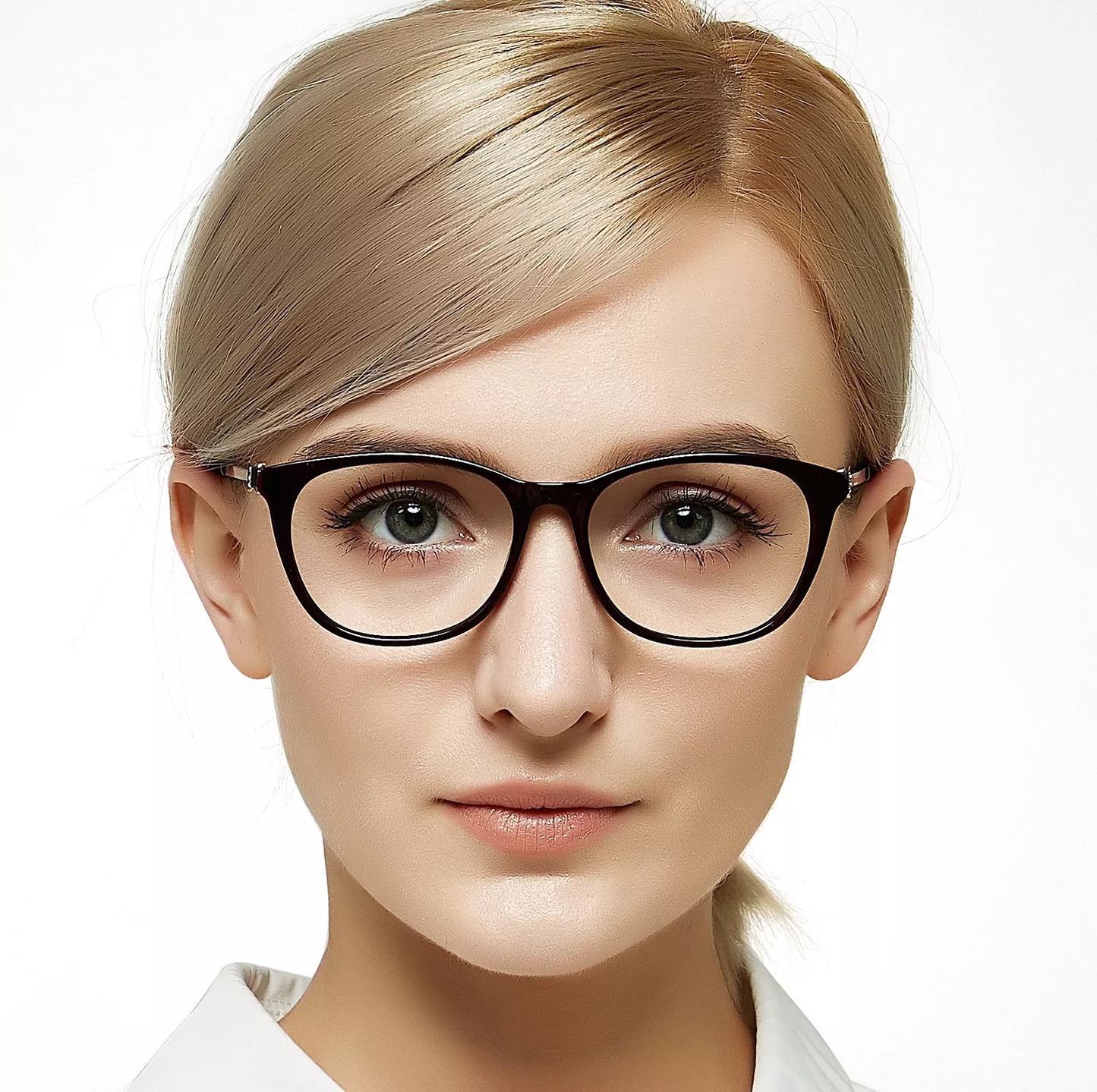 BUNOVIATA Women Handwork Acetate High Quality Fancy Small Women Optical Frame Glasses