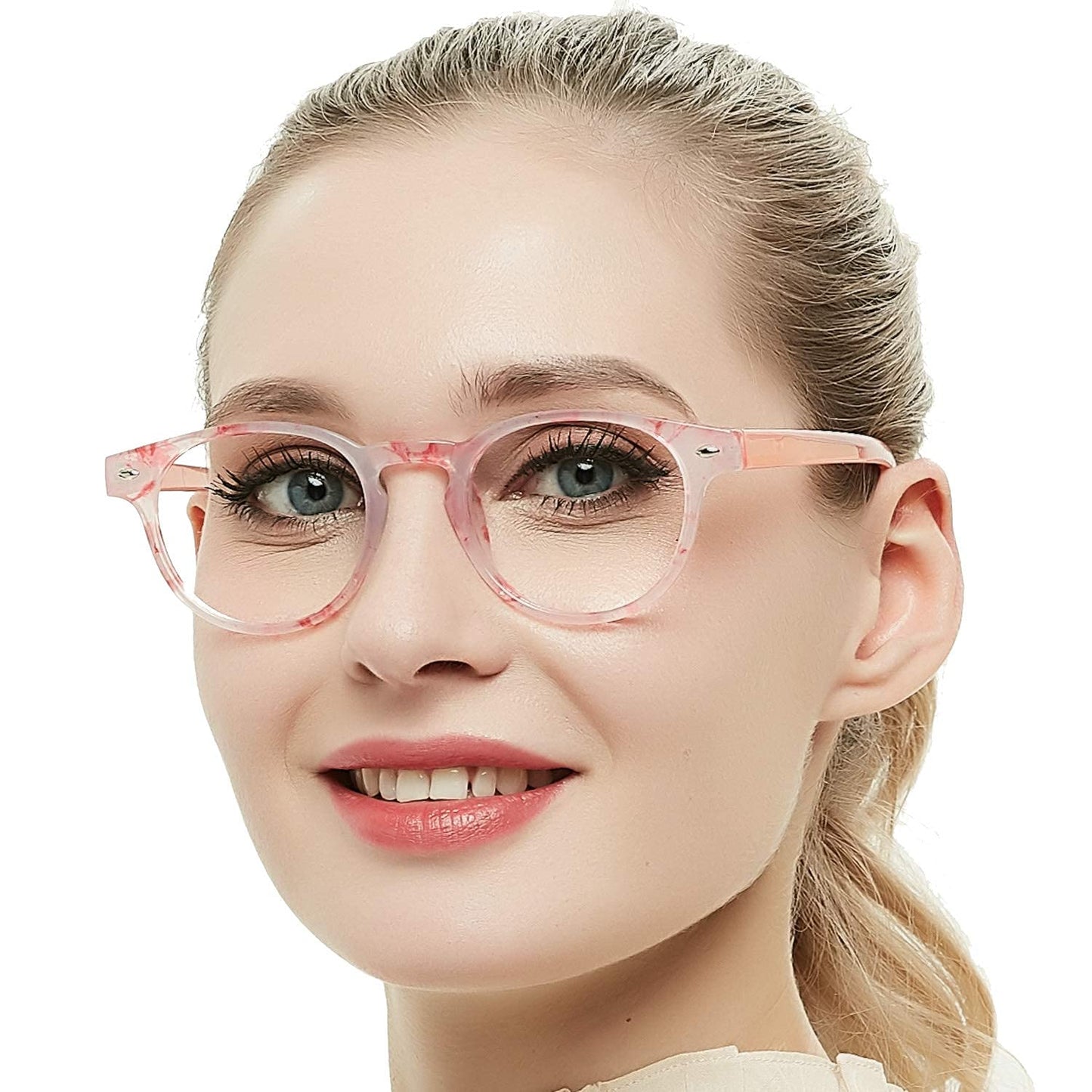 BUNOVIATA Women's Reading Glasses Eye Reader Durable 0 1.0 1.25 1.5 1.75 2.0 2.5 to 4.0 5.0 6.0