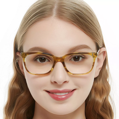 BUNOVIATA New Fashion Frame Novelty High Quality Fancy Acetate Small Women Optical Frame Glasses