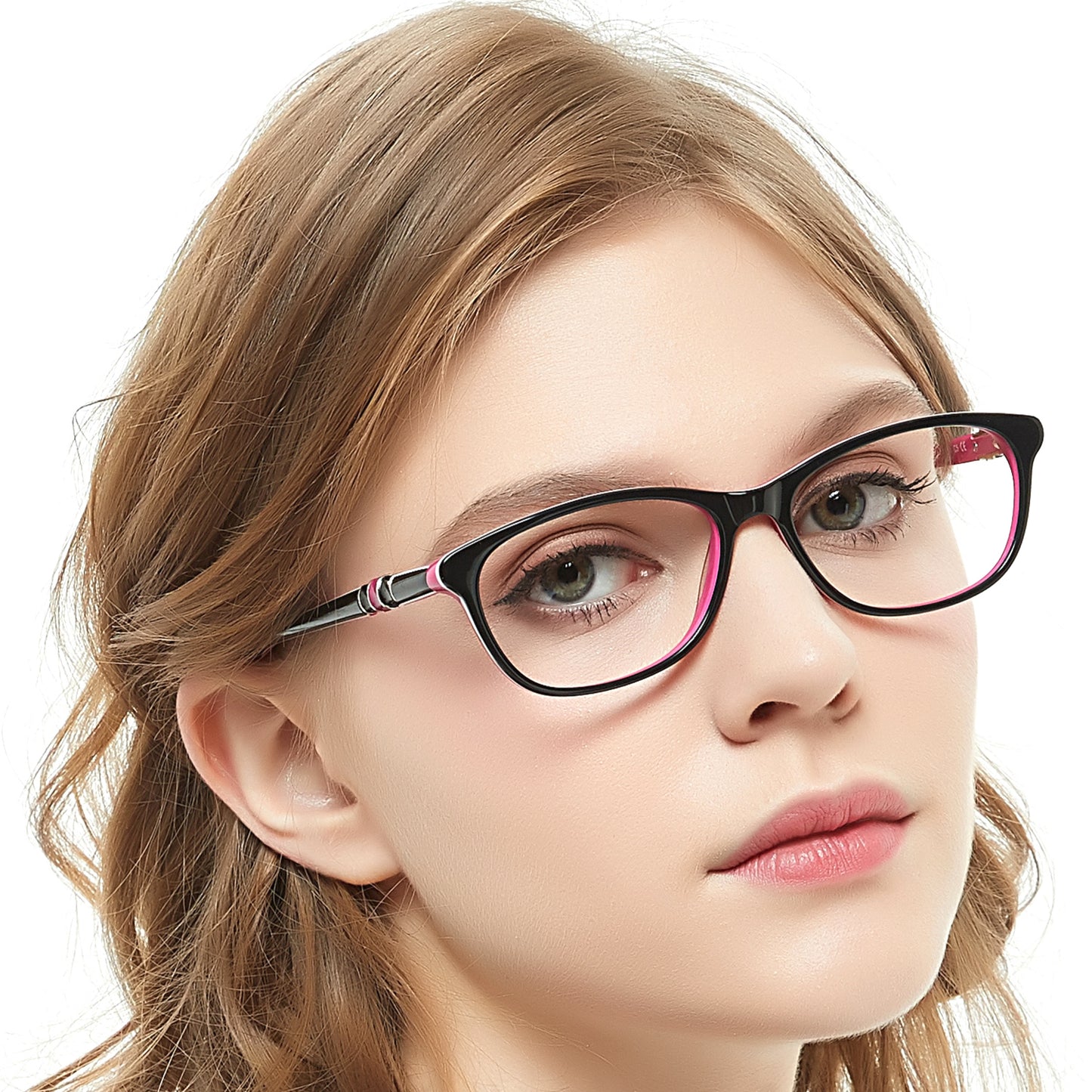 Women Fashion Glasses Frame Square Acetate Eyewear Luxury Brand Myopia Optics Frame