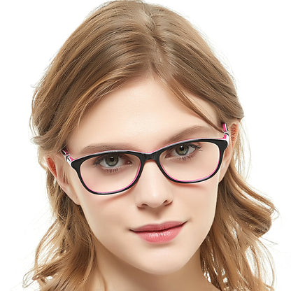 Women Fashion Glasses Frame Square Acetate Eyewear Luxury Brand Myopia Optics Frame